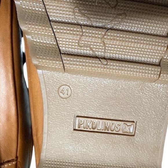 Pikolinos Vigo Zip Lace Up Leather Oxford Sneakers size 41 - Picture 8 of 9